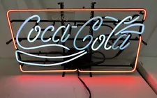 Vintage 1992 Enjoy Coca Cola Neon Sign Used Tested