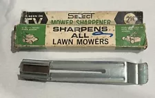 Vintage Select Lawn Mower Blade Sharpener in Original Box