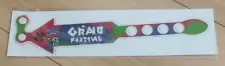 Splatoon 3 Grand Festival Wristband Limited Edition Not for Sale From Japan NEW