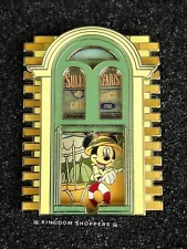 Disney Parks Windows Of Main Street Jungle Cruise Mickey Mouse Pin LE 3000 AP