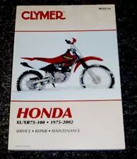 1981 1982 1983 1984 Clymer Honda XR100 Dirt Bike Service Repair Manual M312-12