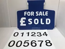 20 x For Sale Sign Board Car Price/ Pricing Sun Visor Vehicle Auto Price Unit.