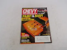 June 2009 Chevy High Performance Paint&Body 26 Hot Tips NMCA LSX Shootout 454ci