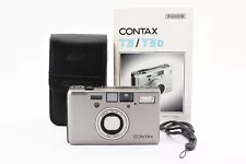 [Near MINT++in Case] Contax T3 Titan Silver 35mm Point&Shoot Film Camera From JP