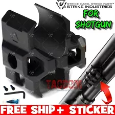 Strike Industrie BLACK Shot gun Barrel Clamp 12 Gauge Remington Benell Picatiny