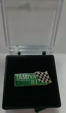 Not for sale, unused Tamiya Mini 4WD pin badge Tamiya Circuit ◎Rare Item