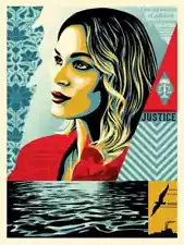 SHEPARD FAIREY - "OCCUPY PROTESTER" - SCREEN PRINT