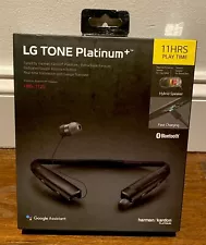 LG Tone Platinum+ Black Neckband Headset