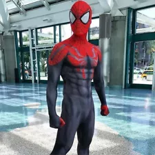 Superior Spider-Man Bodysuit Cosplay Costume Spiderman Cos Zentai Suit Halloween