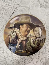 John Wayne Hero for a Century, The Man and The Legend Bradford Plate