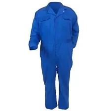 Men's White Royal Navy Red Boiler suit Coveralls Overalls . Hi Viz orange yellow