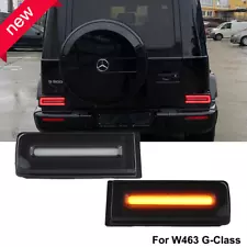 Black LED Tail Lights For Mercedes Benz 1999-2018 Mercedes W463 G500 G550 G63AMG (For: 2018 G63 AMG)