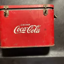 ORIGINAL Coca Cola Airline COKE Chest Pre-Owned Unrestored