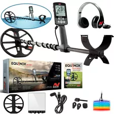 Minelab Equinox 600 Metal Detector with 11” Double-D Waterproof Coil