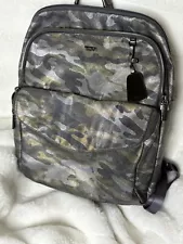 Tumi Backpack Multicolor Camouflage Sinclair Harlow Camo Book bag Laptop Pocket