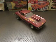 Custom 1967 Corvette Drag Slot Car 1/25