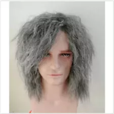 2022 Hot Sale Wig Hanasaku Fashion Medium Gray Curly Fiber Cosplay Wigs Hair NEW