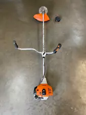 STIHL FS240 - 37.7CC BRUSH CUTTER / TRIMMER NICE RUNNING HEAVY DUTY BIKE HANDLE