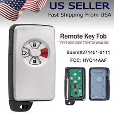 FOR 2005 2006 TOYOTA AVALON SMART KEYLESS REMOTE KEY FOB HYQ14AAF 271451-0111 (For: 2005 Toyota Avalon)