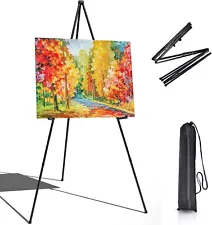 T-Sign Instant Display Easel Stand 63" Tripod - NIB Portable Artist Sign Display