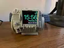 3D Printed - Pip-Boy Dock for Apple Watch