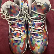 Nike LeBron 12 EXT “Prism/ Finish Your Breakfast” (748861-900) 2015 Men’s Sz 11