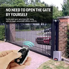 Secondhand 1800lbs Automatic Slide Gate Opener Motor w Infrared sensor Remotes