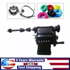 Dual purpose Manual /Coil Winder Hand Coil Winding Machine 0-99999 USA SALE