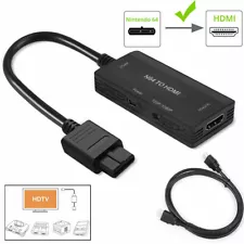 N64 To HDMI Converter Adapter HD Cable For Nintendo Gamecube NES SNES N64 Series