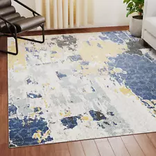 Edenbrook Area Rugs for Living Room - Multiple Sizes and Styles - Low Pile Rug