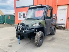 2019 POLARIS RANGER MID-SIZE 570 EFI, HEAT, HD BUMPER, NEW WINCH OPT. PLOW, UTV