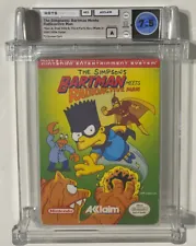 CLEARANCE SALE SEALED The Simpsons: Bartman Meets Radioactive Man WATA Nintendo