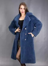 12918 NEW GLAMOROUS REAL SHEEPSKIN COAT LUXURY FUR JACKET PELZ BEAUTIFUL SIZE L