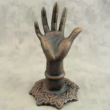 CAST IRON RING JEWELRY DISPLAY HAND ON BASE Accessories Mannequin