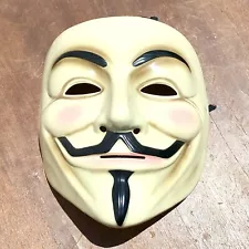 V For Vendetta Guy Fawkes Mask DC Comics Rubie’s Costume Co. — PRE-OWNED