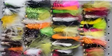 48 Streamers / Lures Trout & Pike Flies Fishing SALE Fly Fishing Size 8