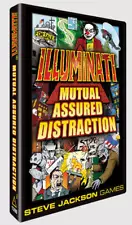 Mutual Assured Distraction Expansion Illuminati 1st Ed Card Game Steve Jackson