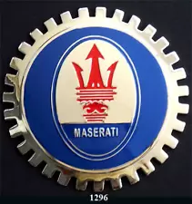 CAR GRILLE EMBLEM BADGES - MASERATI