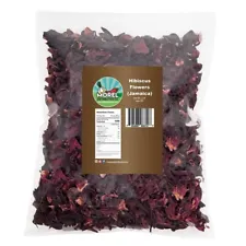 Dried Hibiscus Flowers Cut & Sifted, Flor de Jamaica, Hibiscus Tea Jamaica 1 LB