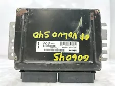 2001 VOLVO S40 ENGINE COMPUTER CONTROL MODULE UNIT ECU ECM PCM OEM 30614223