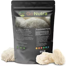 Lion's Mane Mushroom Powder | Pure Lions Mane 10:1 Strength Extract 8oz