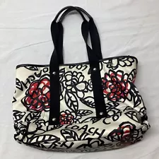 Coach Beautiful Poppy Daisy Floral Graffiti Bag Hippie Boho Style Ships Free