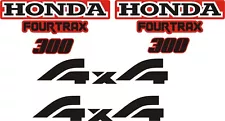 Honda Fourtrax 300 Decal Kit