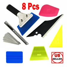 Car Window Tint Tools Kit Scraper Squeegee for Auto Film Tinting Installation US (For: Subaru Loyale)