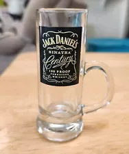 JACK DANIELS FRANK SINATRA CENTURY SHOT SHOOTER GASS 4 Inches Tall 2 Oz Size