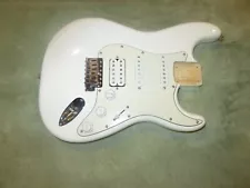 Unbranded stratocaster strat style loaded body HSS, appears new