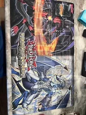 2012 YuGiOh Dragons Collide Structure Deck Rubber Playmat OFFICIAL!