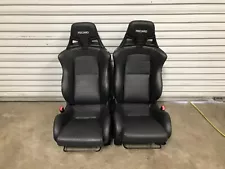 08-15 MITSUBISHI LANCER EVOLUTION EVO X RECARO FRONT FULL LEATHER SEATS