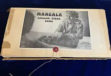 1972 Mancala African Stone Game - Wood Board Game - Creative Publications