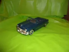 1950 FORD DARK BLUE CONVERTIBLE PLASITIC MODEL!! THE MODEL IS IN NICE CONDITION!